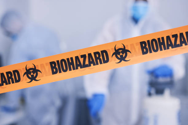 Professional Blood Cleanup technician working in Genoa, IL